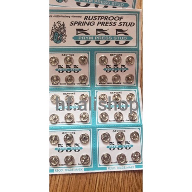 KANCING JEPRET / CETET BAJU / KANCING 555