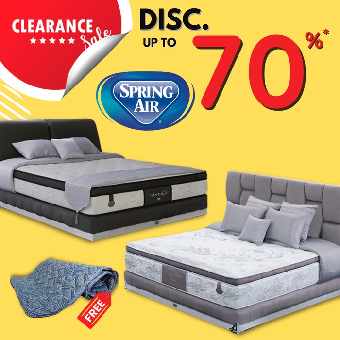 Kasur Springbed SpringAir CLEARANCE SALE