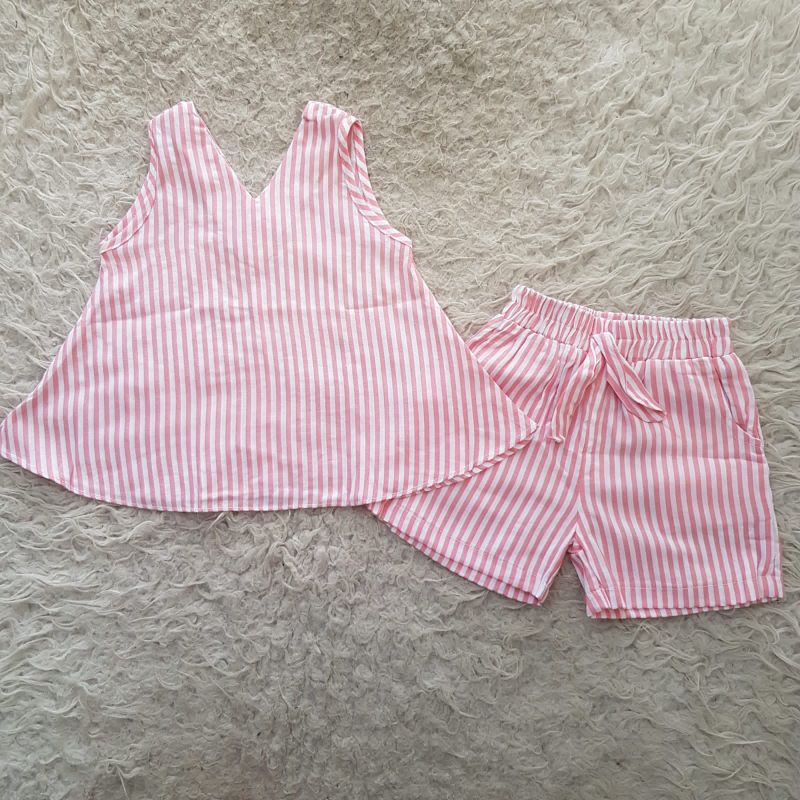 Baju Anak Import NiNi shorts set