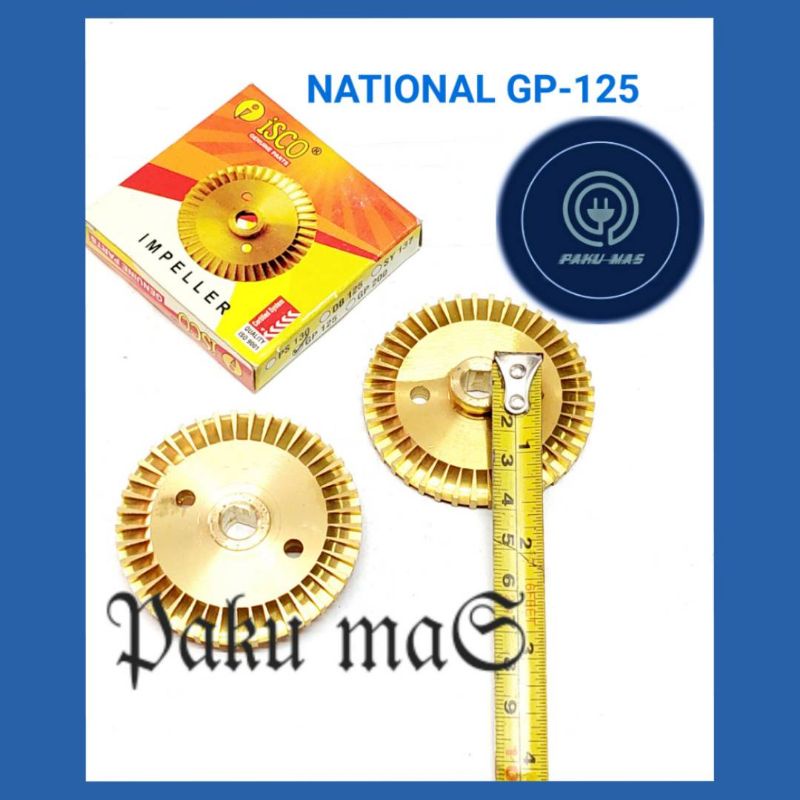 impeler pompa air national kipas kuningan pompa air national sanyo