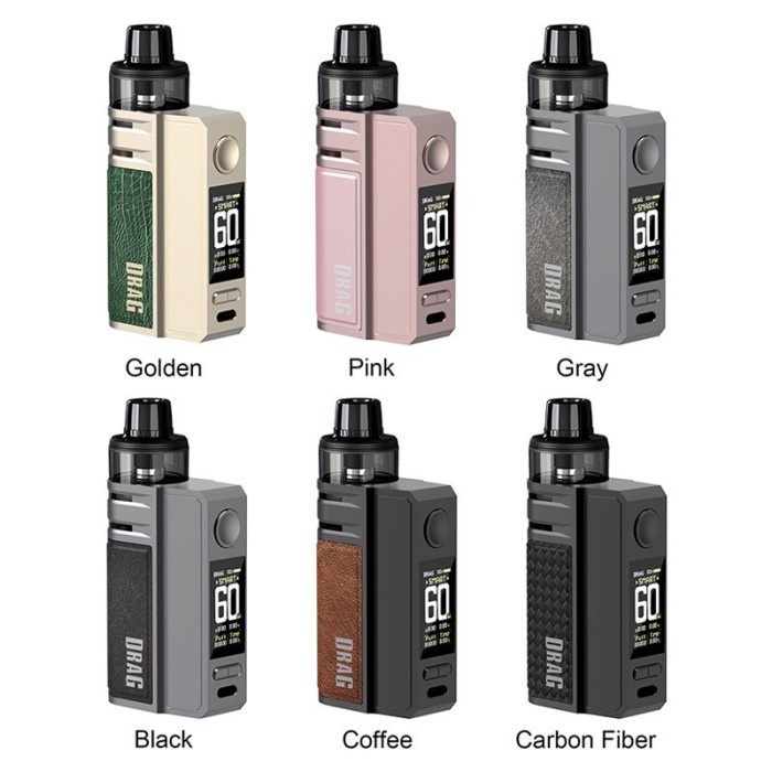 DRAG E60 POD MOD KIT 60W DRAG E60 2550MAH ORI by VOOPOO