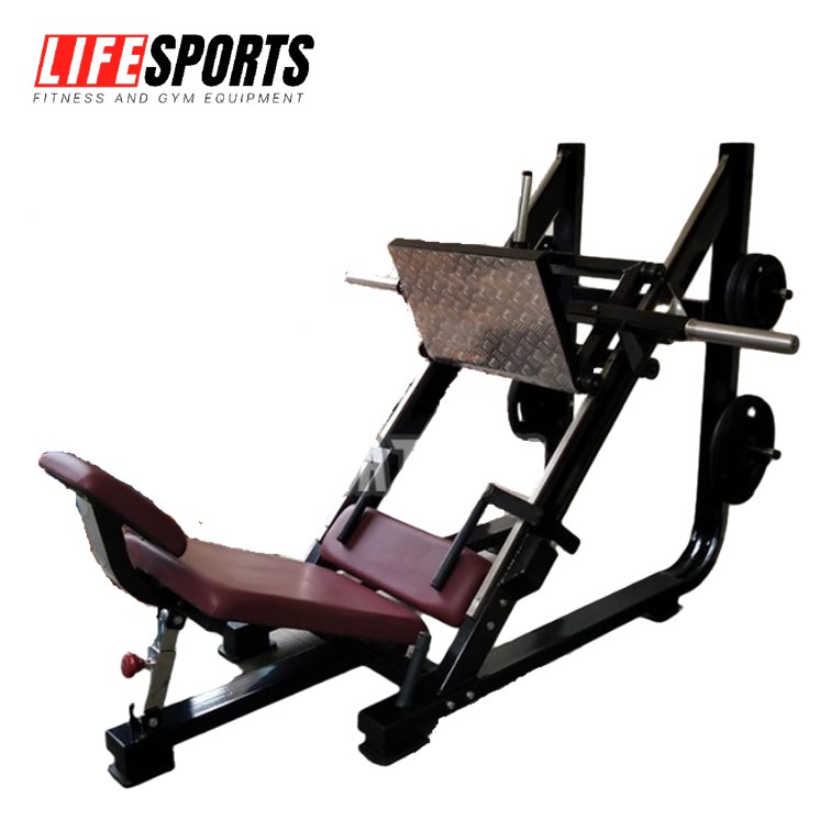 LIFESPORTS - new alat kesehatan olahraga fitness gym angled leg press machine komersial