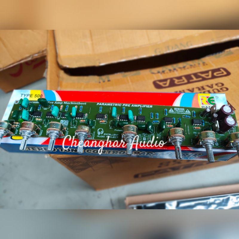 Kit Tone Control Parametrik Stereo Machintos