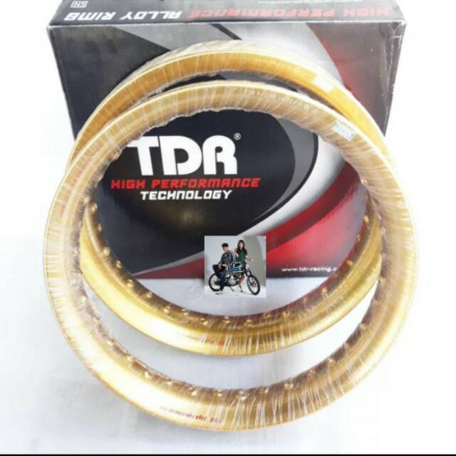 velg TDR u-shape 250 300 GOLD