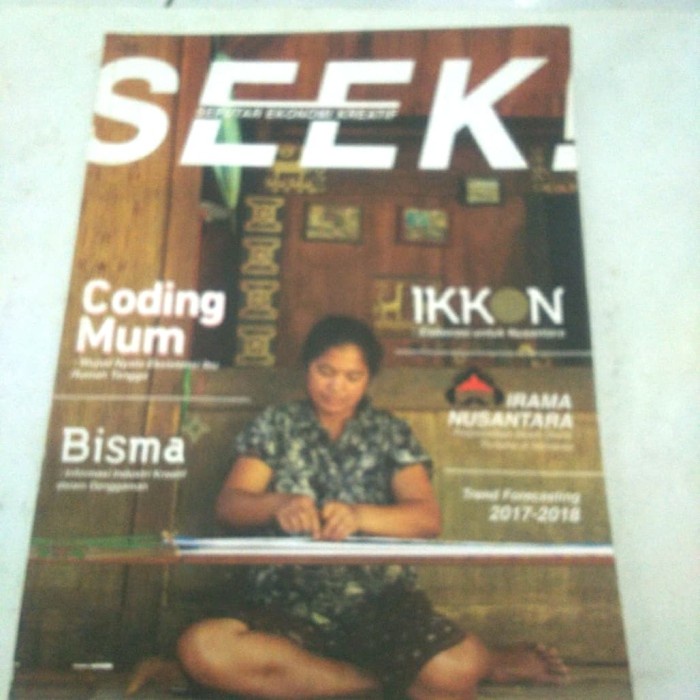 MAJALAH SEEK SEPUTAR EKONOMI KREATIF