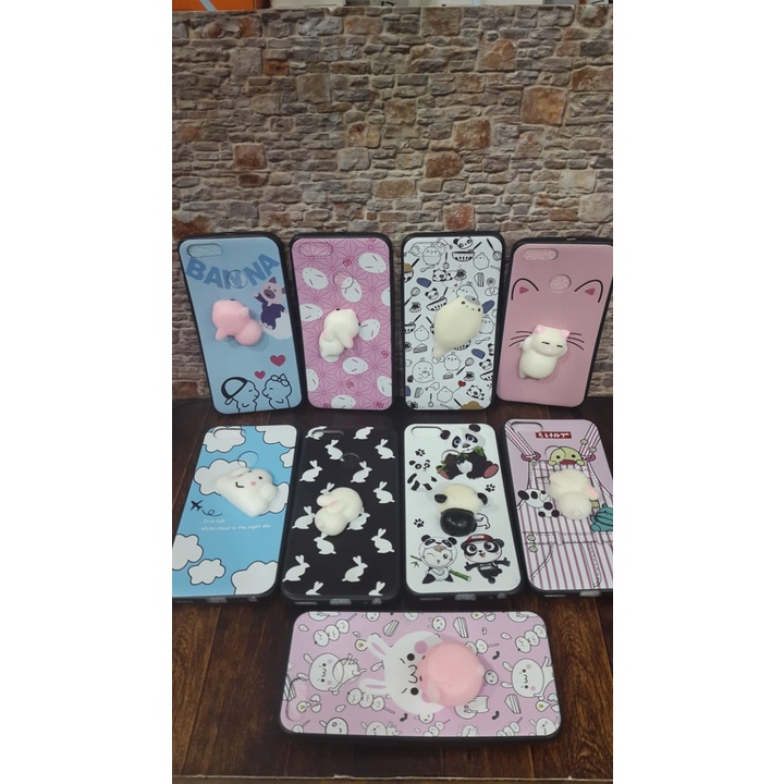 REDMI 5X / MI A1 CASE SQUISHY SOFTCASE MOTIF BONEKA LUCU TIMBUL