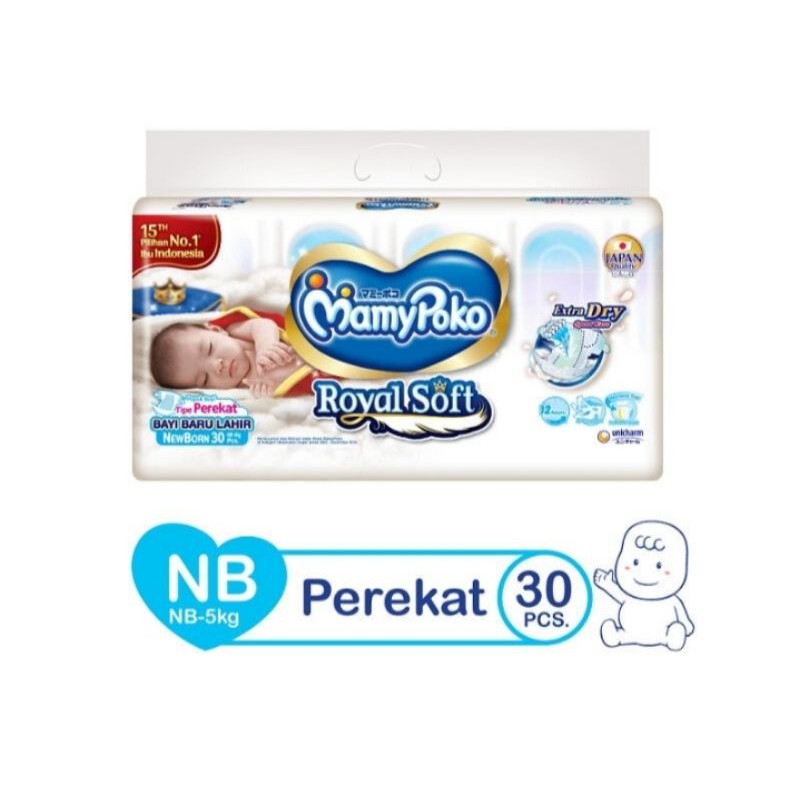 Mamypoko royal soft NB30