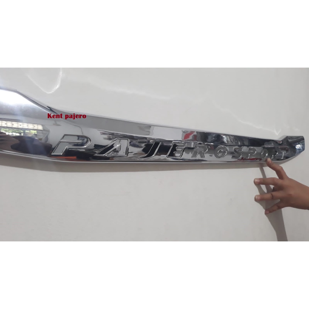 Trunk Lid Mobil All New Pajero Sport 2016 - 2020 Chrome