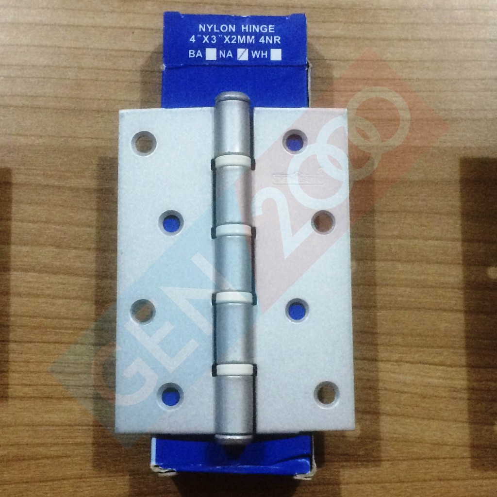 Engsel Pintu Nylon Dekkson 4x3x2MM 4 NR Engsel Hinge Kupu Engsel Pintu Nylon Dekkson 4x3x2MM 4 NR Engsel Hinge Kupu