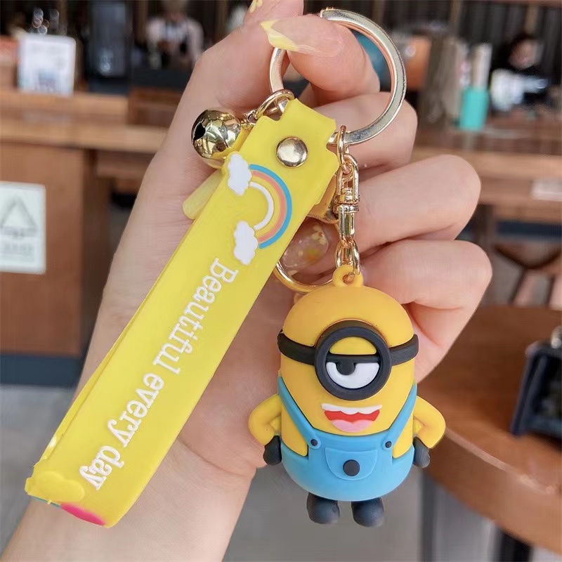 Gantungan Kunci Karakter Minions Lucu - Keychain Boneka Karakter Minions