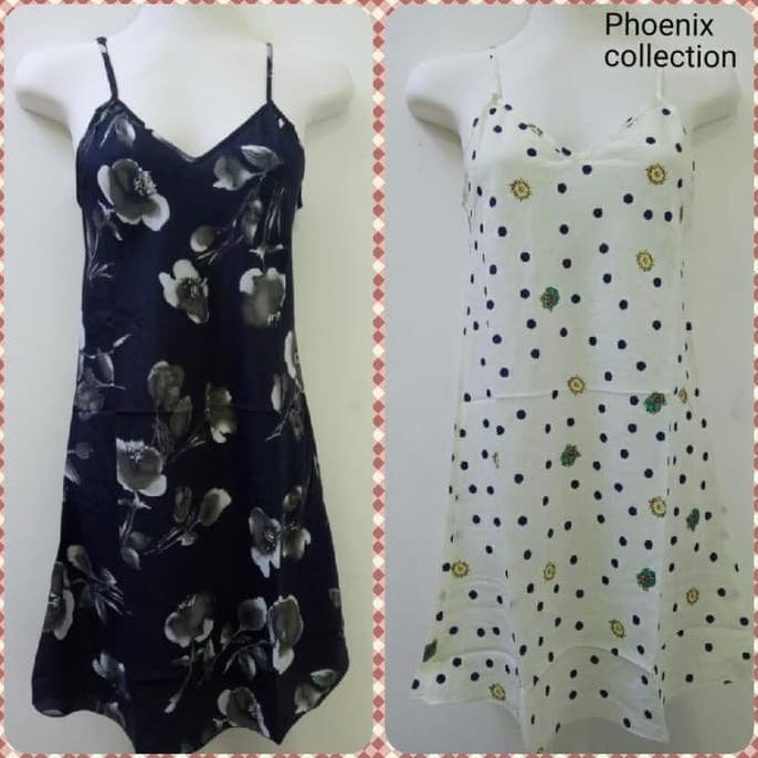 Daster Adem Tali Satin ( Black & White ) Promo!