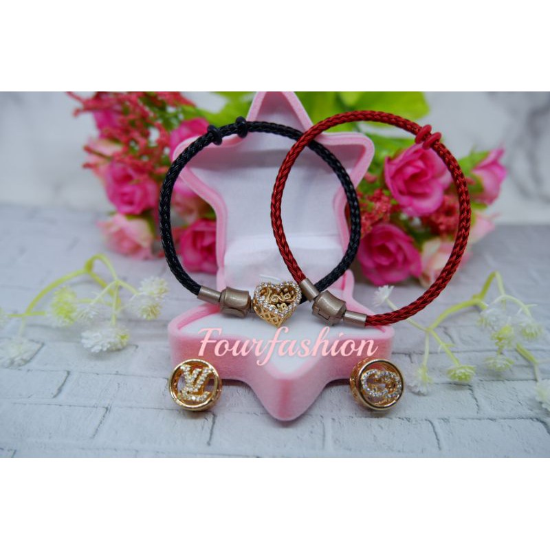 Fourfashion liontin/charm untuk gelang pandora Atau tali hongkong TH01