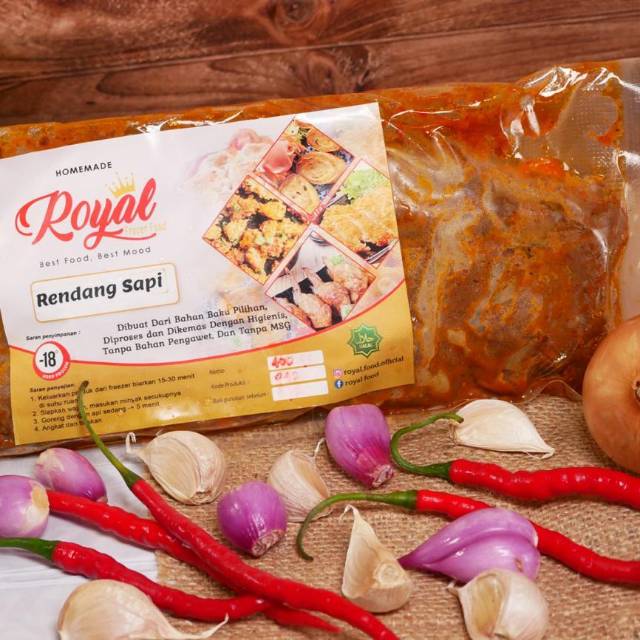 

Rendang sapi kemasan