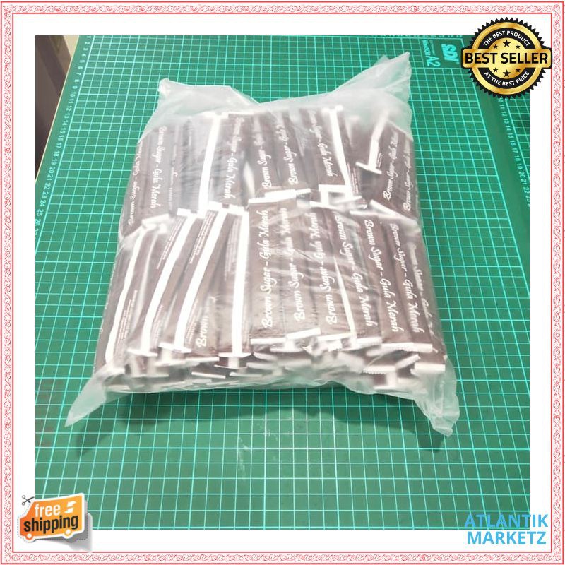 

Brown Sugar Sachet (Stick) Isi 250pcs