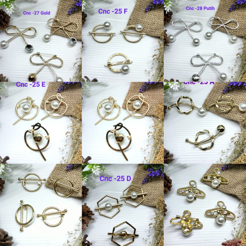 Bros Korea Gold/ Bros Geometri/ Bros Fashion terlaris harga/ pcs