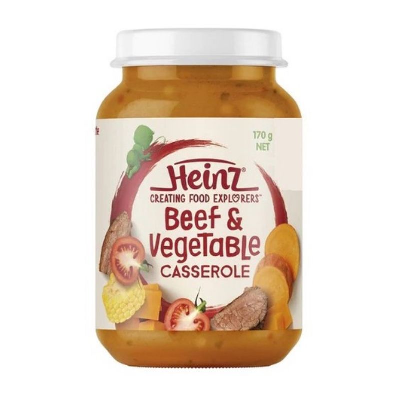 Heinz Beef & Vegetable Casserole Bubur Bayi Instan 170gr