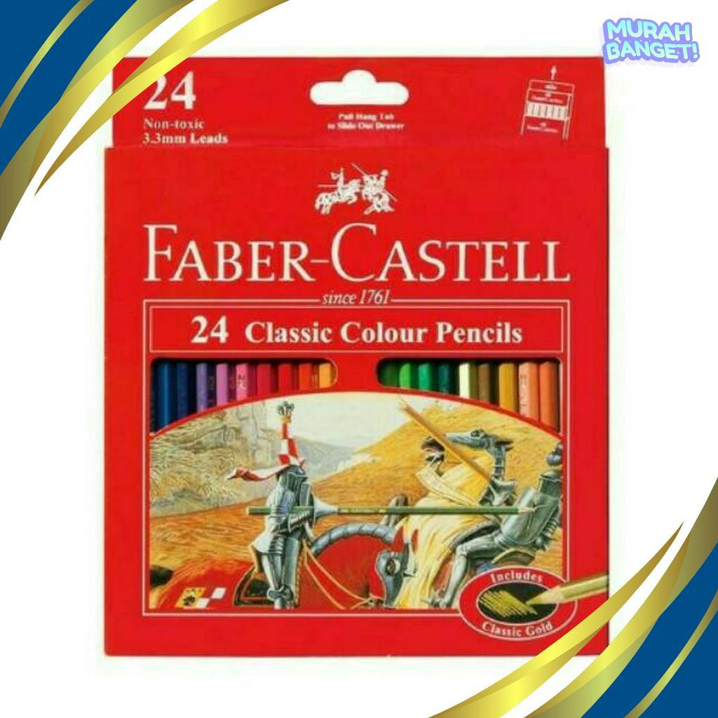

PROMO BRAND Pensil Warna Classic Colour 24 Warna Faber Castell