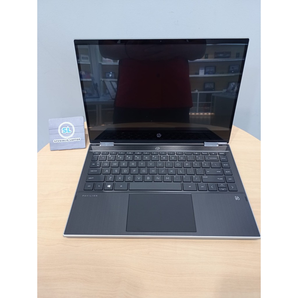 LAPTOP MURAH HP PAVILION X360 14 i3 1115G4 8GB 512GB SSD TOUCH WIN10HOME SILVER