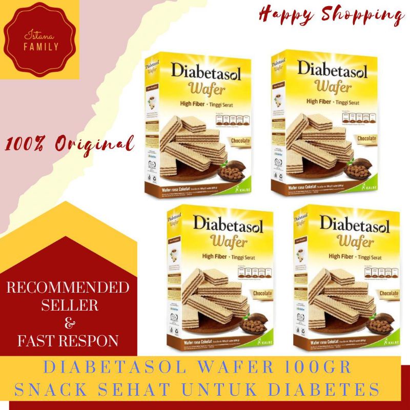 DIABETASOL WAFER 100GR