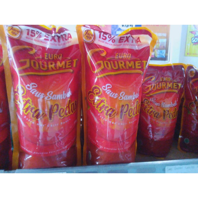 

Euro Gourmet tomat/sambal/extra pedas 1 kg