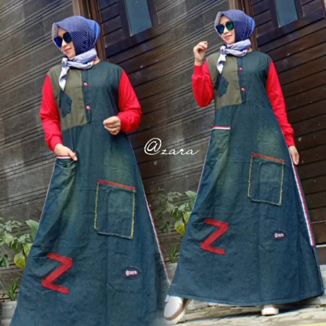 Gamis jeans import
