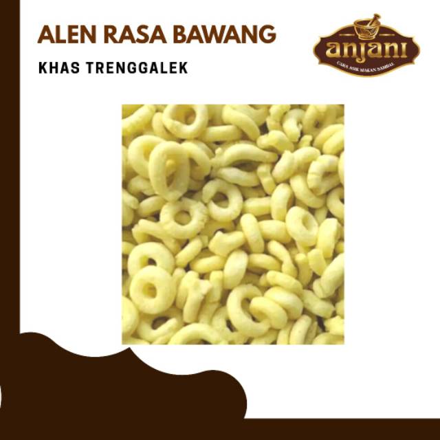 

ALEN-ALEN LANTING Rasa Bawang Original Camilan Cemilan Gurih Oleh-oleh Khas Trenggalek 250 gram