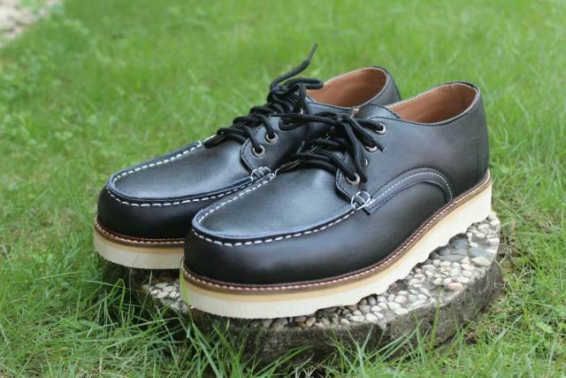 SPON LOW - BLACK MASTER ORIGINAL | Sepatu Kulit Redwing Pria Boots Low Kasual Santai Hangout Bikers