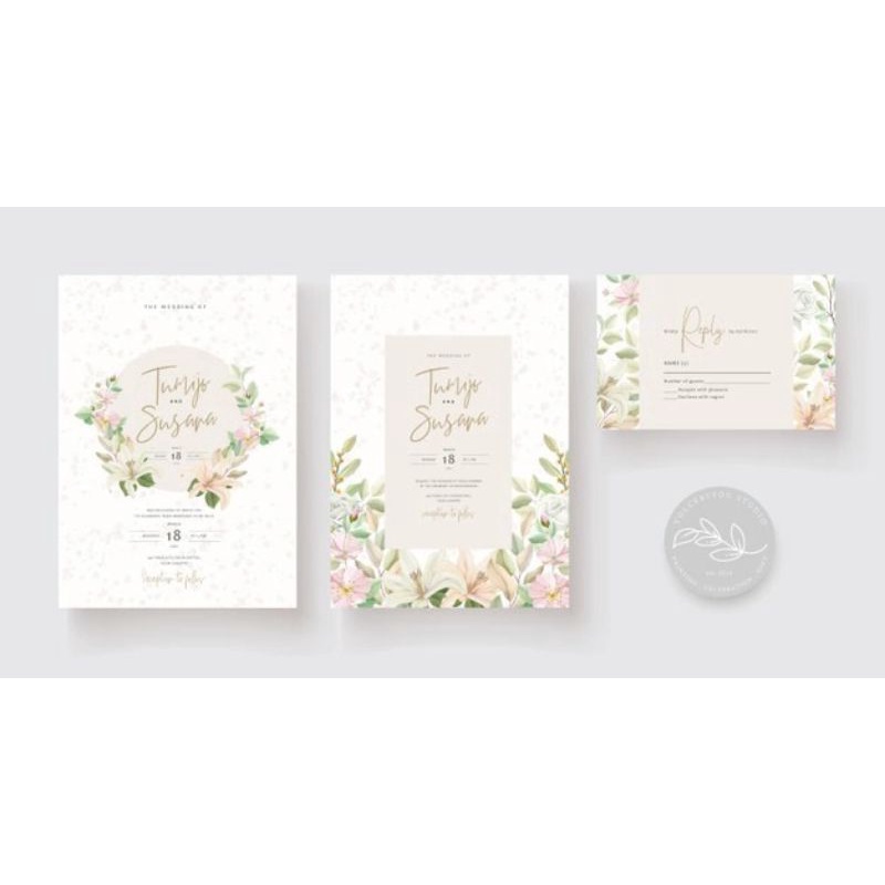 Undangan Pernikahan - Kartu Undangan