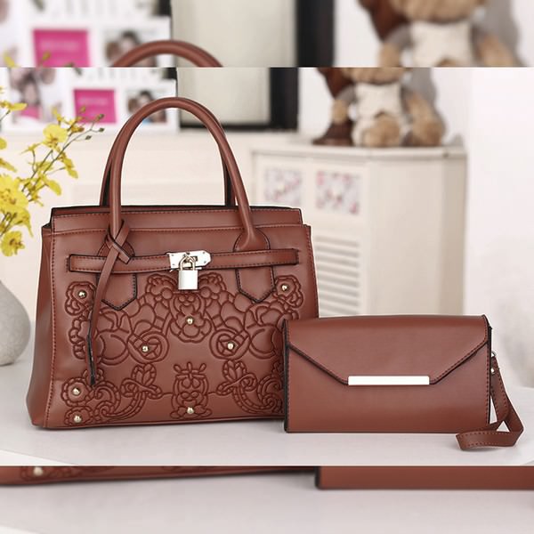 OPC2610 Brown/Green/Navy Tas Fashion Wanita