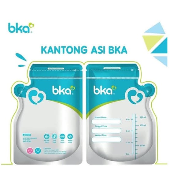 Kantong Asi BKA 120ml - Kantong Susu BKA 120ml isi 30pcs - Kantong Penyimpanan Asi