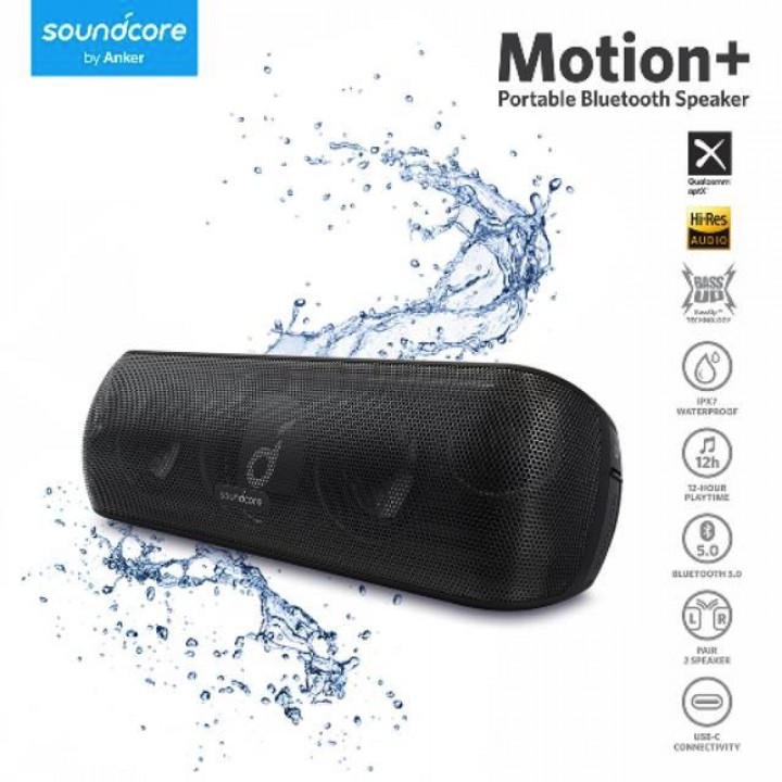 ANKER A3116H11 Soundcore Motion Plus Portable Bluetooth Speaker