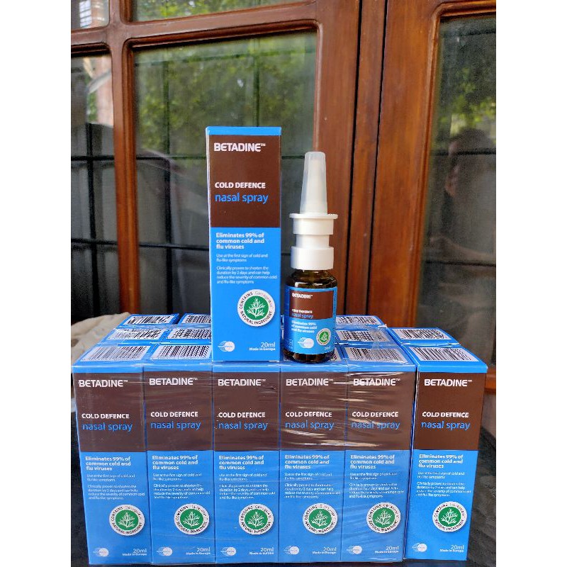 (Original) BETADINE Nasal Spray - Semprot Hidung Anti Virus Original Malaysia Exp Lama Termurah