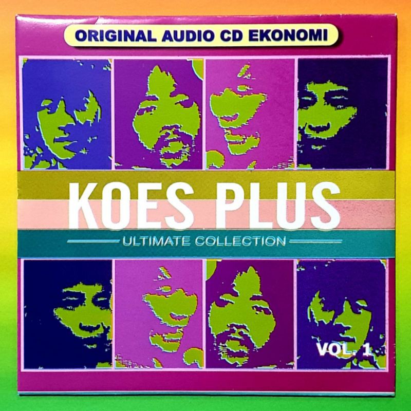 KASET ORIGINAL LAGU MUSIK - KOES PLUS / KOLEKSI TERBAIK COMPACT DISC / BISA DI TAPE MOBIL