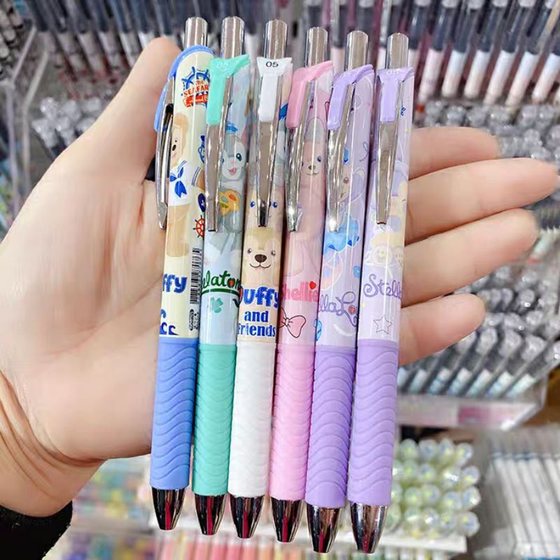 

SALE! Pen Disney SATUAN Stellalou Duffy Shelliemay Gelatoni Pulpen Ballpoint Alat Tulis