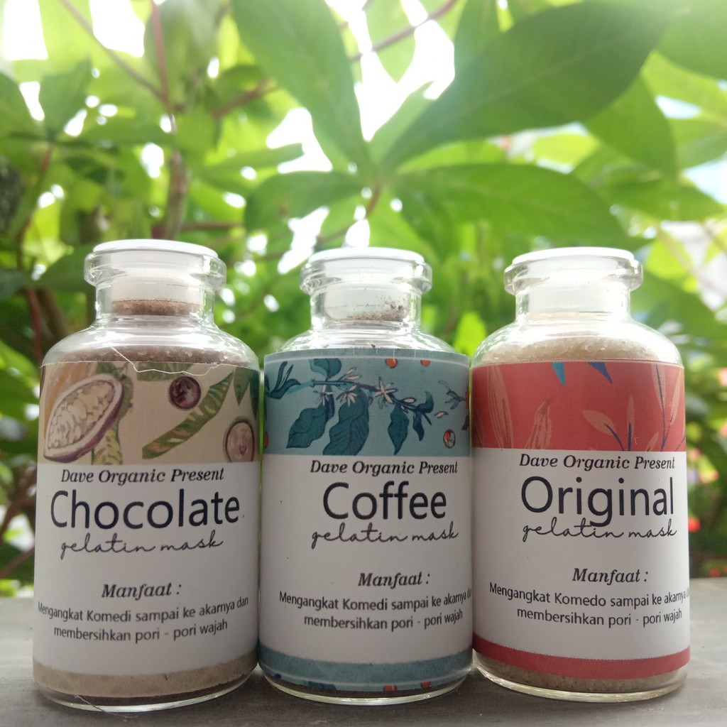 Masker gelatin by dave organic