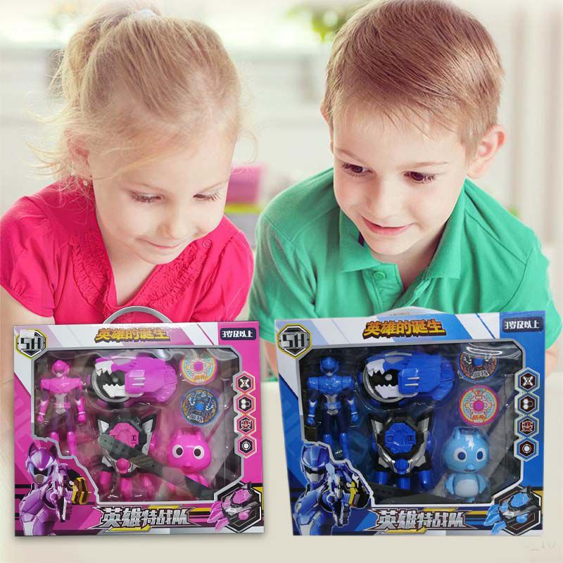 2022 Mini Force Transformation Robot Toys Action Figures Simulation Deformation Mini Toy