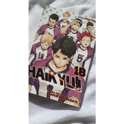 HAIKYUU MANGA VOLUME 18 ENGLISH unsealed