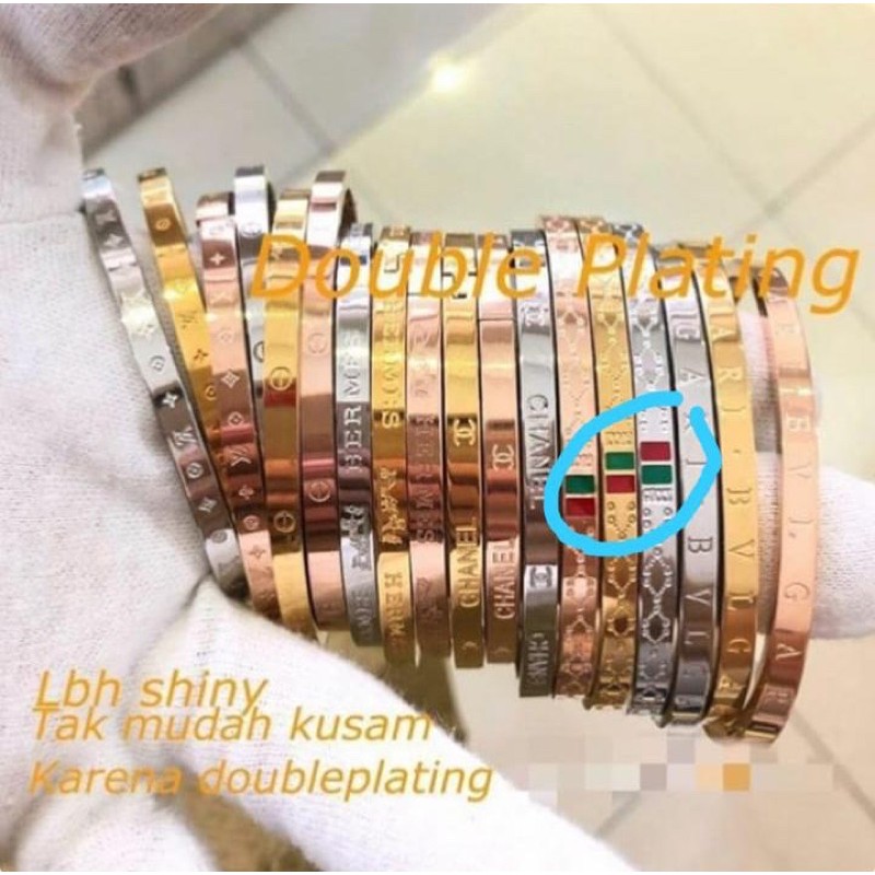 gelang set titanium