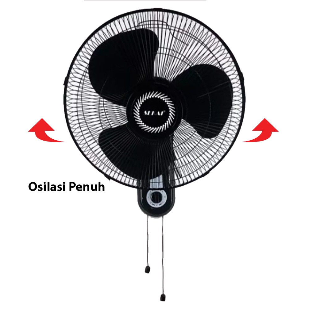 Wall Fan Sekai WFN-1627 Kipas Angin Dinding 16 Inch Sekai WFN1627