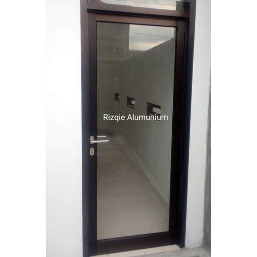 Pintu Kaca Aluminium/Pintu Sleding/Pintu Kamar