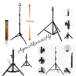 TRIPOD 3118 110cm 3130 Free Holder U Tripod Stand Handphone Camera Ring Light 3318