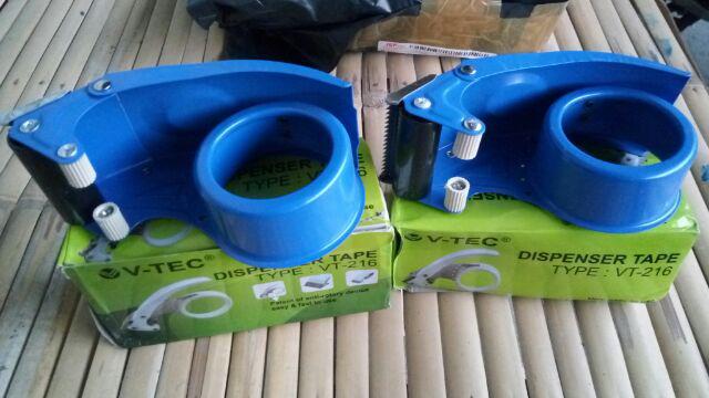 Dispenser Cutter Pemotong Lakban Lack Band - Anti Kusut - Bahan Logam