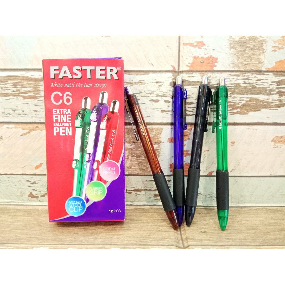 

Promo Pulpen Faster C6 12pcs terakhir