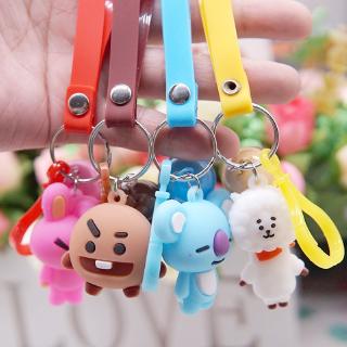 Bisa Dengan Lonceng Gantungan Kunci Boneka BT21 BTS BTS 21 ...