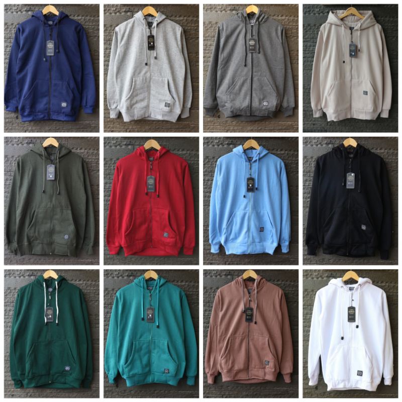 PROMO  JAKET GHONIYU POLOS ZIPPER HOODIE FOR FFCOLLECTION