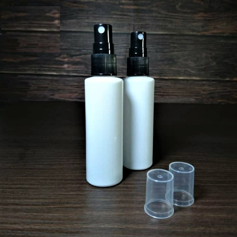 BABEE - BOTOL PLASTIK 60ML RF PUTIH TUTUP SPRAY / BOTOL SPRAY 60ML WHITE BOTOL ISI ULANG