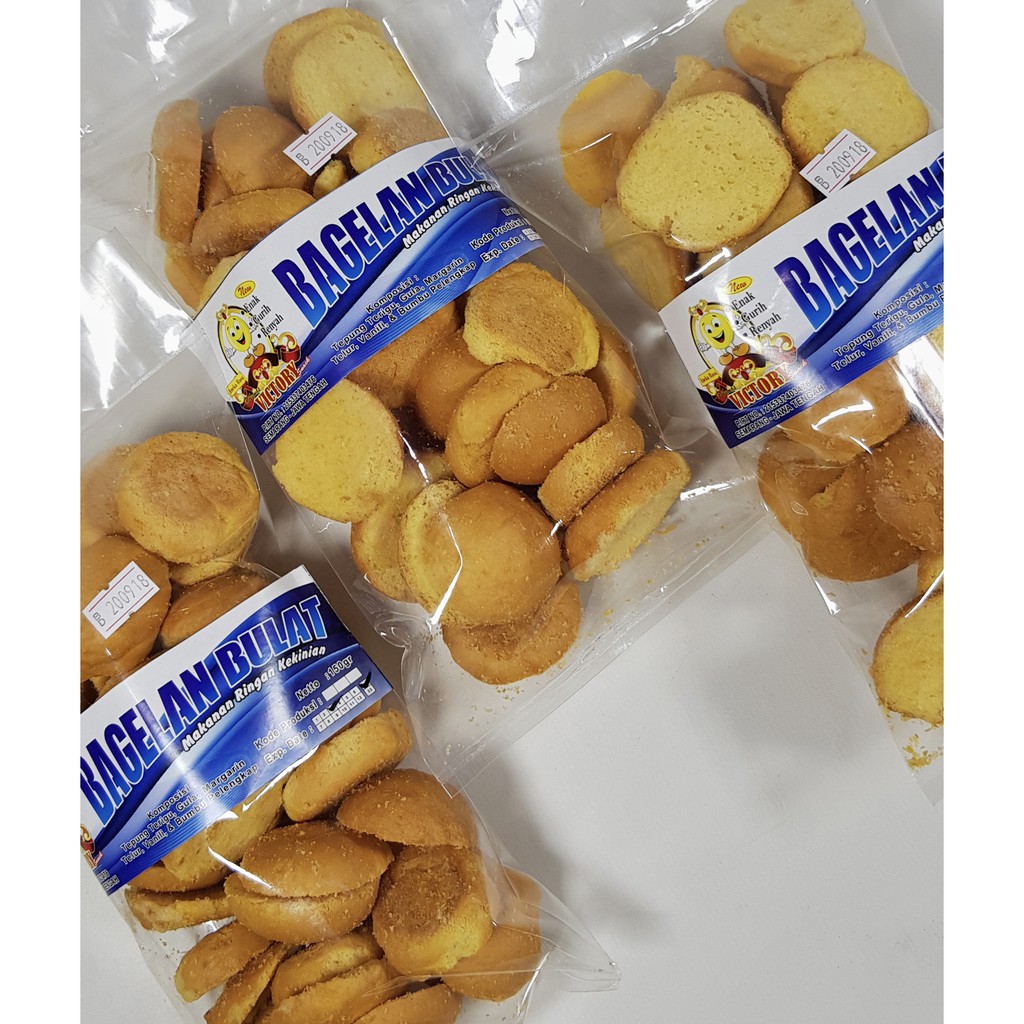 

Victory Snack - Camilan Bagelan Bulat murah isi 150 gr