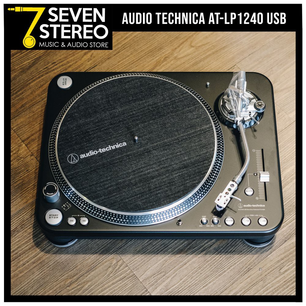 Audio Technica LP1240 USB Professional DJ Turntable