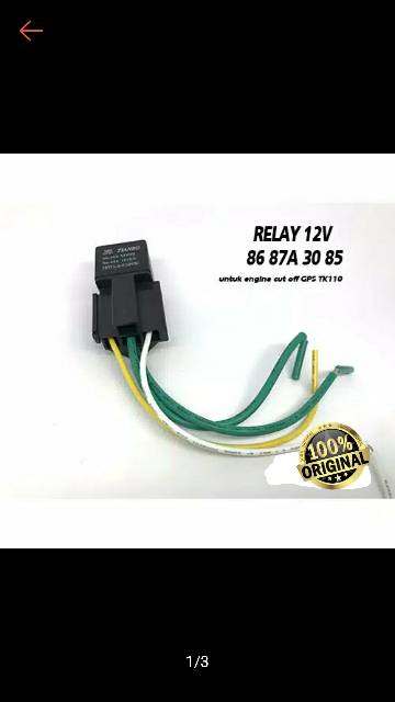 Relay 12 vol kaki lima merek tianbo