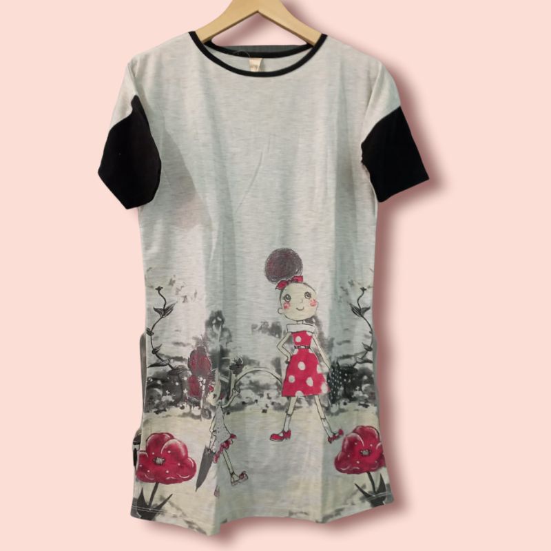 Dress wanita Nevada Ori / babydoll / baju tidur / piyama